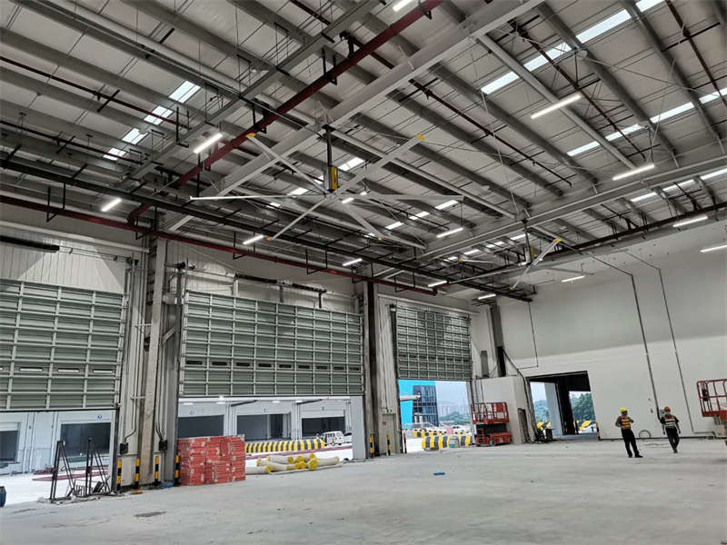 Dongguan storage warehouse environmental space ventilation and cooling case Dongguan storage warehouse environmental space ventilation and cooling case