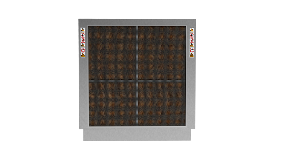 Standard window axial evaporative air cooler