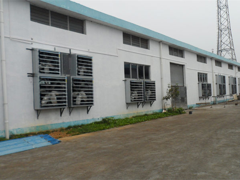 An example of ventilation and cooling of the environmental space of the Anglo-German silk processing workshop An example of ventilation and cooling of the environmental space of the Anglo-German silk processing workshop