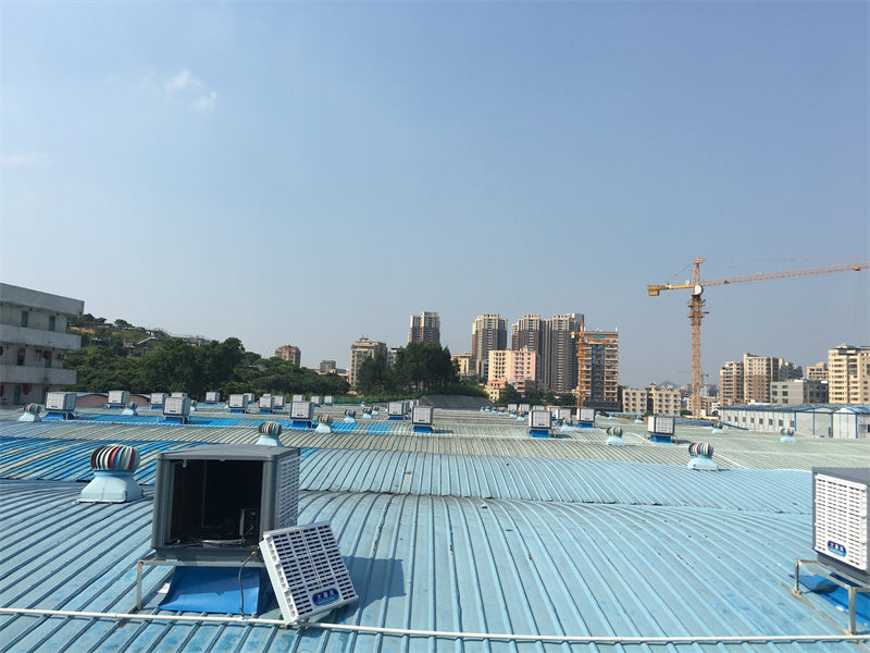 Shenzhen aerospace equipment CNC processing workshop environmental space ventilation cooling case Shenzhen aerospace equipment CNC processing workshop environmental space ventilation cooling case