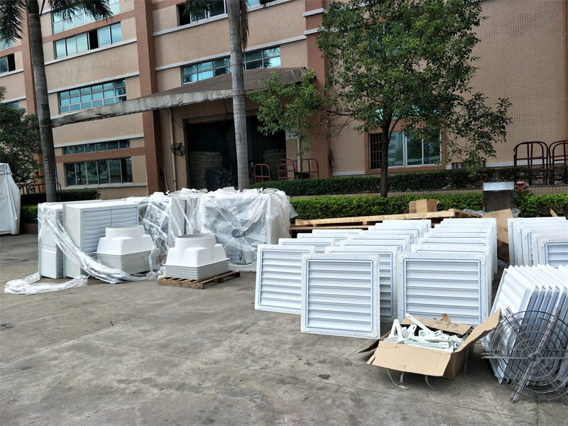 Zhongshan textile workshop environmental space ventilation cooling case Zhongshan textile workshop environmental space ventilation cooling case
