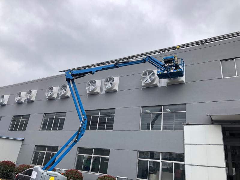 Shaoguan hardware production workshop environmental space ventilation cooling case Shaoguan hardware production workshop environmental space ventilation cooling case