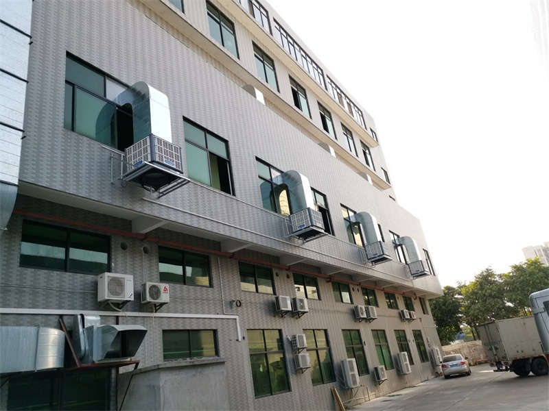 Foshan medical device production workshop environmental space ventilation and cooling case Foshan medical device production workshop environmental space ventilation and cooling case