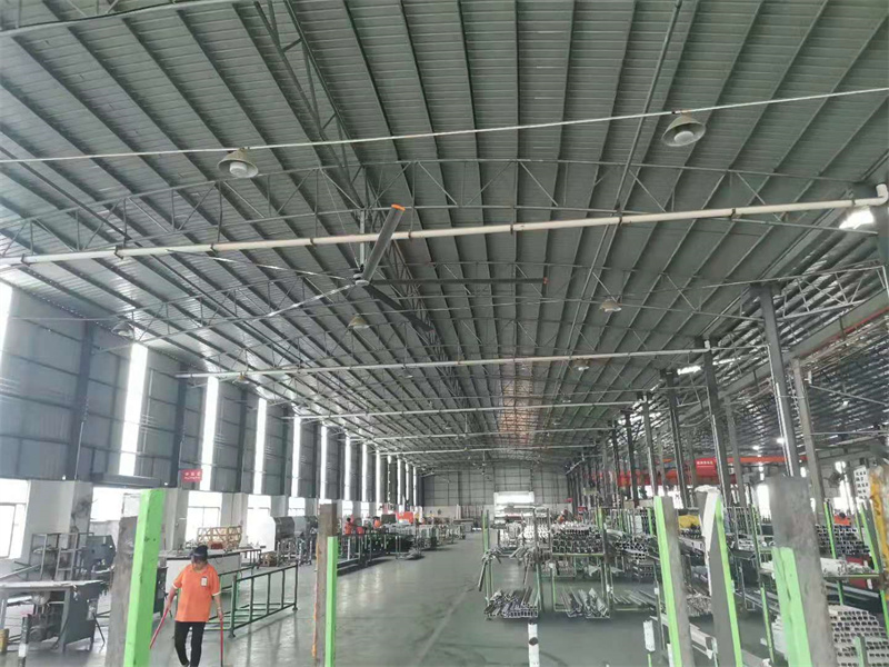 Zhongshan building materials factory plant environmental space ventilation cooling case Zhongshan building materials factory plant environmental space ventilation cooling case