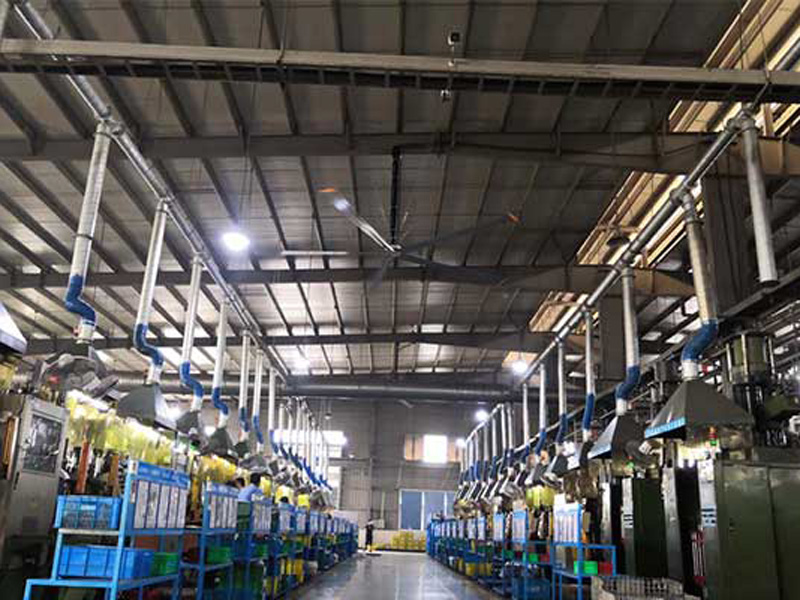工业大吊扇风量大,覆盖广,广泛适用于大型商用场所